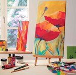 Peinture acrylique 'BasicAcryl' kit pour débutants 6 x 80ml MARABU