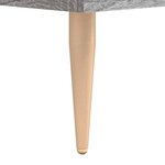 vidaXL Tables de chevet 2 Pièces gris sonoma 40x35x47 5 cm