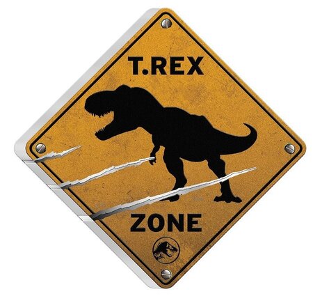 T REX SIGN Jurassic World Dominion 2 onces argent monnaie 5 Dollars Niue 2022