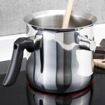 HI Pot à lait à double paroi 1 2 L Acier inoxydable