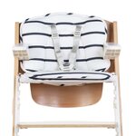 Childhome coussin de siège de chaise haute universel jersey marin