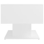 vidaXL Table basse Blanc 103 5x50x44 5 cm Aggloméré