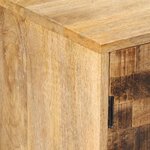 vidaXL Buffet 120x30x70 cm Bois de manguier solide