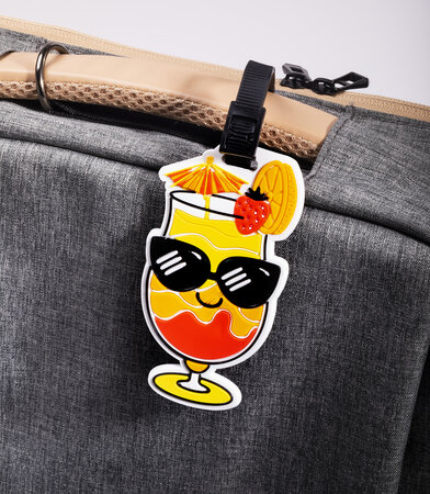 Étiquette pour bagage - cocktail
