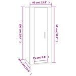 vidaXL Ensemble de meubles TV 4 Pièces Blanc Bois d'ingénierie