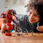 Lego ninjago 71720 le robot de feu et de pierre