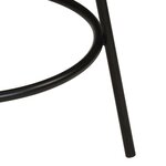 vidaXL Tabourets de bar lot de 2 bois de manguier massif