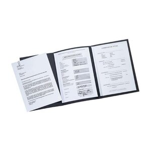 Bewerbungsmappe job excellent plus, 3-teilig, bordeaux ELBA