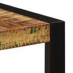 vidaXL Table de salle à manger 140x70x75cm Bois de récupération massif