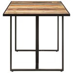 vidaXL Table de salle à manger 200 cm Bois de récupération massif