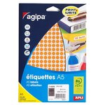 960 Étiquettes Orange D15