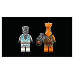 Lego 71761 ninjago l'évolution robot de puissance de zane  avec figurines serpent  bataille ninja avec banniere a collectionner