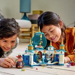 Lego 43181 disney princess raya et le palais du coeur jouet avec la minidoll namaari et son château et les figurines tuk tuk