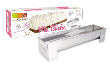 Moule à bûche en inox