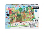 Nathan Puzzle cherche et trouve 60 pieces - au jardin