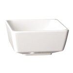 Ravier blanc carré float 190 mm - aps -  - mélamine1 5 190x190x95mm