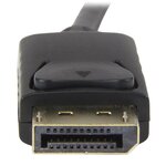 Startech.com câble displayport vers hdmi 5m - 4k 30hz - adaptateur dp vers hdmi - convertisseur pour moniteur dp 1.2 à hdmi - connecteur dp à verrouillage - cordon passif dp vers hdmi
