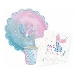 20 Serviettes "Sirène"