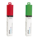4 feuilles de transfert - Rouge/ Vert - Cricut