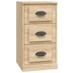 vidaXL Buffet chêne sonoma 36x35 5x67 5 cm bois d'ingénierie