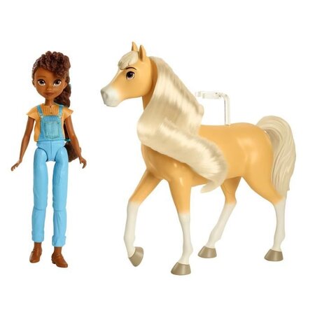 Spirit poupée apo (18 cm) et son cheval chica linda (20 cm)