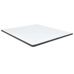 vidaXL Sommier tapissier Gris foncé Tissu 160x200 cm