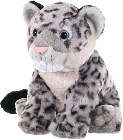 Peluche Ours De 30 Cm Gris Noir Blanc