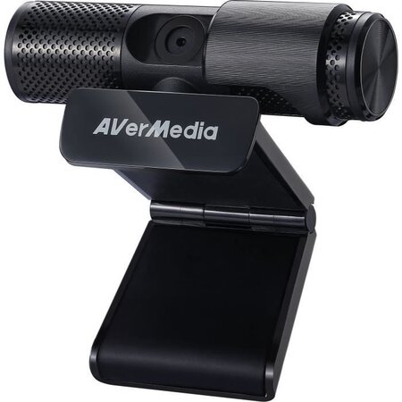 AVerMedia Live Streamer CAM 313 (PW313) - Webcam pour YouTubers et Streamers - Enregistrez en Full HD 1080p30 / Plug and Play / Focu