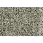 Tapis coton rond lavable Bubbly brun à pompons Ø 120 cm