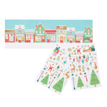 Kit Mini Poster Et Stickers - Village Traditionnel De Noël - Draeger paris