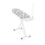 Leifheit 72592 Table a repasser AirBoard Express Solid L Maxx, avec housse Perfect Steam, ajustable avec repose-fer fixe