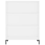 vidaXL Buffet blanc 69 5x32 5x180 cm bois d'ingénierie