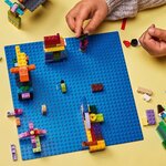 Lego 11025 classic la plaque de construction bleue 32x32  socle de base pour construction  assemblage et exposition
