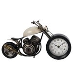 Gifts Amsterdam Horloge de bureau Métal Crème et noir 35x13x17 5 cm
