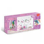 45989 Stickers Muraux Licornes Magiques