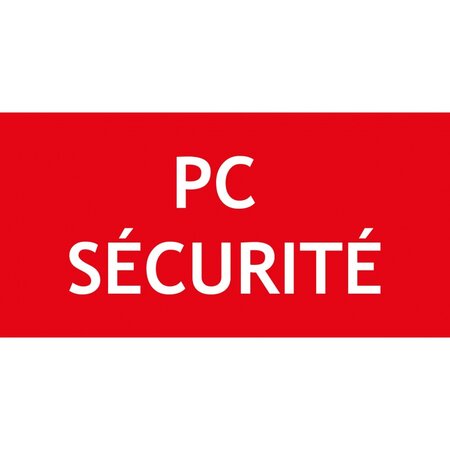 Panneau "pc securite"