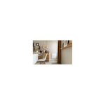 Radiateur électrique chaleur douce Etic compact digital horizontal 1500W blanc
