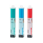 3 vinyles permanents 91 x 33 cm - océan  rouge  aqua