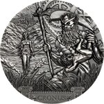 CRONUS Titans 3 onces argent monnaie 20 Dollars Cook Islands 2021