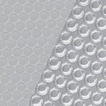 vidaXL Couverture de piscine Argenté 210 cm PE