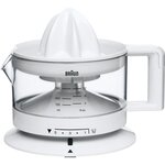Braun cj3000 presse-agrumes - 20 w - 5 niveaux de contrôle de la pulpe - blanc