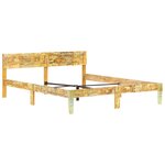 vidaXL Cadre de lit Bois de récupération massif 180x200 cm
