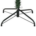 vidaXL Sapin de Noël artificiel à charnières avec neige floquée 120 cm