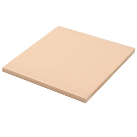 vidaXL Plaques de MDF 2 Pièces Carré  60x60 cm 25 mm