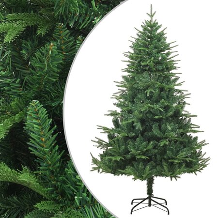 vidaXL Sapin de Noël artificiel Vert 240 cm PVC et PE