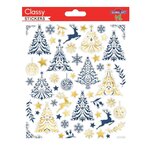 Stickers Noël - Forêt de sapins