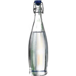 Bouteilles d'eau en verre 1 l - lot de 6 artis -  - verre1