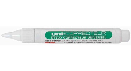 Stylo correcteur à valve CLP80 Blanc UNI-BALL