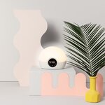 Lumie Lampe de réveil Bodyclock Spark 100 Blanc et beige