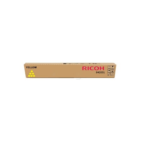 Toner laser original 842031 / 888641 15000 jaune mp c2500 ricoh